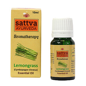 SATTVA Aromterapijas ēteriskā eļļa Leomongrass ēteriskā eļļa 10ml