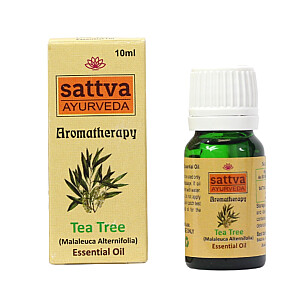 SATTVA Aromterapijas ēteriskā eļļa tējas koka ēteriskā eļļa 10ml