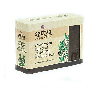 SATTVA Мыло для тела Индийское глицериновое мыло Сандал 125г