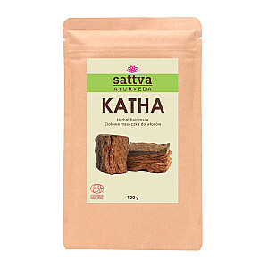 SATTVA Herbal Hair Mask Травяная маска для волос Katha 100г