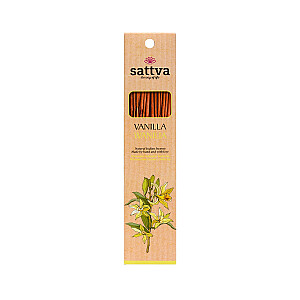SATTVA Natural Indian Incense dabīgais Indijas vaniļas vīraks 15 gab.