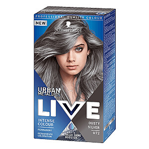 SCHWARZKOPF Live Urban Metallic matu krāsa U72 Dusty Silver