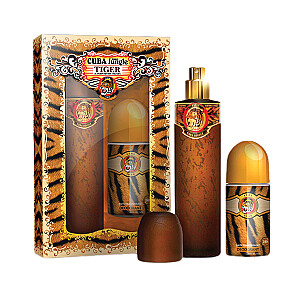KOMPLEKTS CUBA ORIGINAL Cuba Jungle Tiger EDP aerosols 100 ml + DEO-BALL 50 ml
