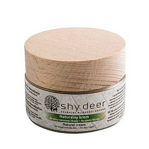 SHY DEER Natural Cream dabīgs krēms kombinētai un taukainai ādai 50ml