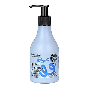 SIBERICA PROFESSIONAL Hair Evolution Professional Be Curl Natural Shampoo Smooth&amp;Shine dabīgs vegānisks izlīdzinošs šampūns cirtainiem matiem 245ml