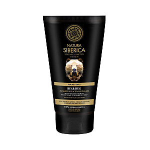 SIBERICA PROFESSIONAL Men Bear Hug Awekening veido prausimosi gelis stimuliuojantis valomasis veido gelis 150 ml