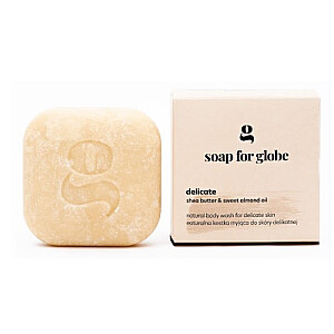 SOAP FOR GLOBE Dabīgs tīrīšanas līdzeklis maigai ādai 100g