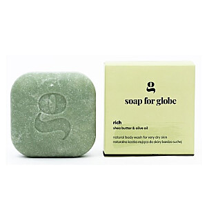 SOAP FOR GLOBE Dabīgs tīrīšanas līdzeklis sausai ādai 100g