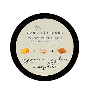 SOAP&amp;FRIENDS Ķermeņa pīlings Apelsīns 200ml