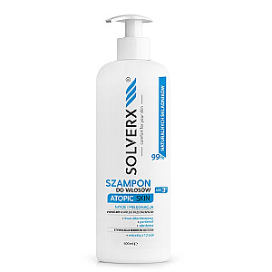 SOLVERX Atopic Skin pretiekaisuma matu šampūns atopiskai ādai 500ml