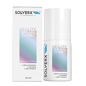 SOLVERX Beauty Pearl Shine крем для лица и глаз 30мл