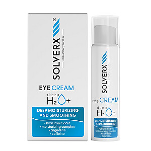 SOLVERX Deep H2O+ paakių kremas 15ml