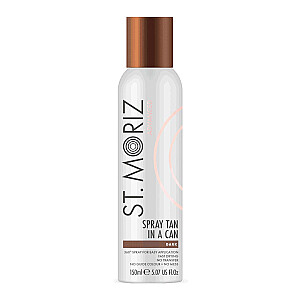 ST.MORIZ Advanced Pro Formula Gradual Spray Tan In A Can бесцветный спрей-автозагар, придающий коже золотистый загар Medium 150мл