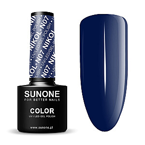 SUNONE UV/LED Gel Polish Цветной гибридный лак N07 Nikol 5мл