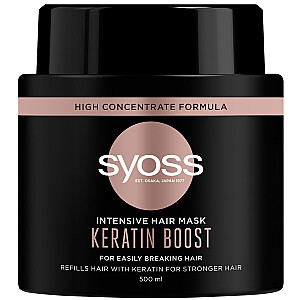 SYOSS Keratin Boost Интенсивная маска для ломких волос 500мл