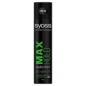 SYOSS Max Hold Hairspray Лак для волос Mega Strong 300мл