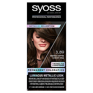 Стойкая краска для волос SYOSS Permanent Coloration 3-89 Бронзовый Кофейный