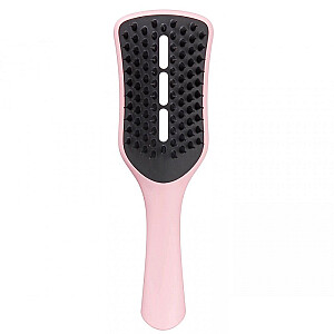 TANGLE TEEZER Easy Dry &amp; Go Comb ar ventilācijas kutināšanas rozā krāsu