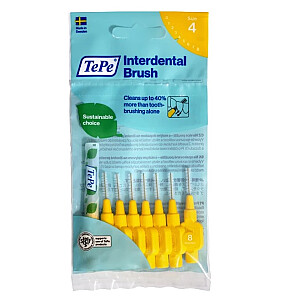 TEPE Original Interdental šepetėliai 0,7mm Yellow 8 vnt.