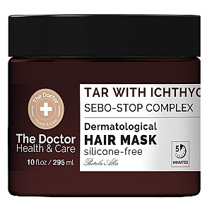 THE DOCTOR Health &amp; Care маска против жирности волос Dziegieć + Ichthyol + Sebo-Stop Complex 295мл