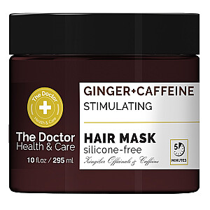 THE DOCTOR Health &amp; Care matu maska, stimulējoša matu folikulus Ingvers + Kofeīns 295ml