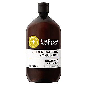 Шампунь для волос THE DOCTOR Health &amp; Care, стимулирующий волосяные луковицы Имбирь + Кофеин 946мл