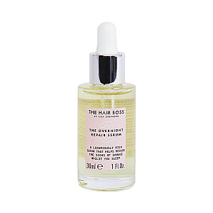 The HAIR BOSS, Lisa Shepherd The Overnight Repair atjaunojošs un stiprinošs nakts matu serums, 30 ml