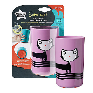 TOMMEE TIPPEE Кружка Super Cup для детей от 1 года, Фиолетовый, 300мл