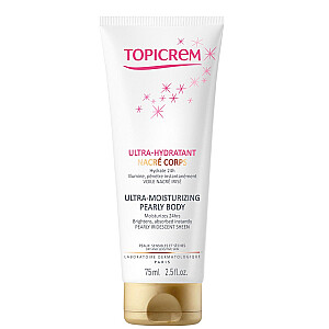 TOPICREM Ultra-Moisturizing Pearly Body drėkinamasis kūno kremas 75 ml