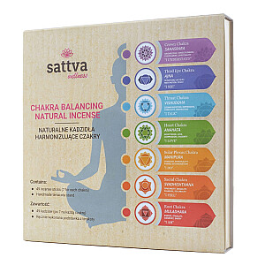 SATTVA Chakra Balancing Natural vīraks Natural Chakra Harmonizing vīraks 49 gab.