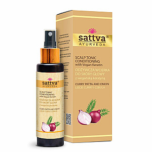 SATTVA Hair Tonic Лосьон для волос Curry Pasta &amp; Onion 100мл