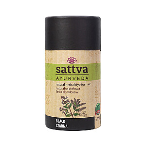 Краска для волос SATTVA Natural Herbal Краска для волос натуральная травяная краска для волос Черный 150г