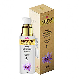 SATTVA Pro Age Night Cream крем для лица против морщин на ночь 50мл