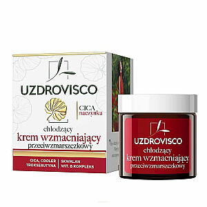 UZDROVISCO Vėsinamasis stangrinantis kremas nuo raukšlių 50ml