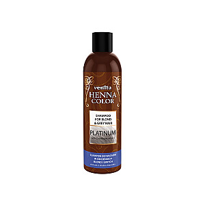 VENITA Henna Color Platinium augu šampūns blondiem un sirmiem matiem 250ml