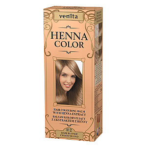 VENITA Henna Color balzams-krāsviela ar hennas ekstraktu 112 Tumši brūna 75ml