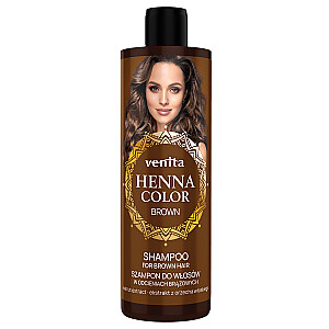 VENITA Henna Color matu šampūns Brown 300ml