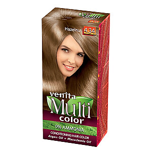 Краска для волос VENITA MultiColor уходовая 4.34 Лесной орех 100мл