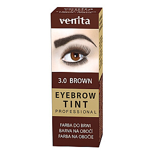 VENITA Professional Eyebrow Tint pūderkrāsa uzacīm 3.0 Brown 