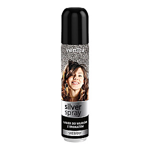 VENITA Silver Spray лак для волос с блестками Серебро 75мл