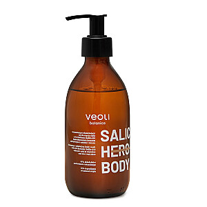 VEOLI BOTANICA Salic Hero Гель для мытья тела очищающий и отшелушивающий 280мл