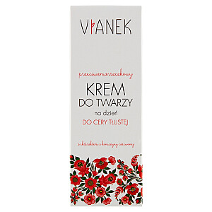 VIANEK Pretgrumbu dienas sejas krēms taukainai ādai 50ml