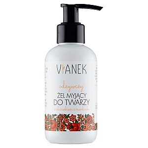 VIANEK Maitinamasis veido valymo gelis 150ml