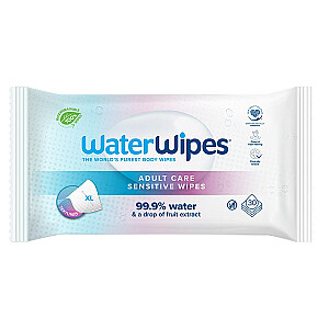 WATERWIPES Adult Care Sensitive Wipes XL влажные салфетки на водной основе 30 шт.