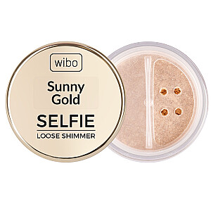 Хайлайтер для лица WIBO Selfie Loose Shimmer Sunny Gold 11,7 г