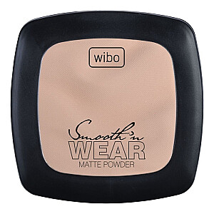 WIBO Smooth&#39;n Wear Matte Powder matējošais sejas pūderis 1 7g