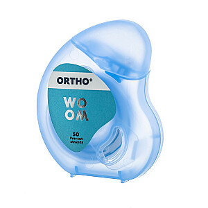 Зубная нить WOOM Ortho+