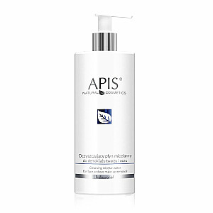 APIS Cleansing Micellar Water Valomasis micelinis skystis veido ir akių makiažui valyti 500ml