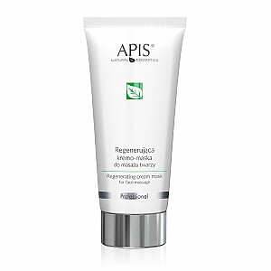 APIS Regenerating Cream Mask регенерирующая крем-маска для массажа лица 200мл