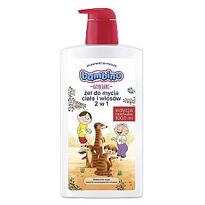 BAMBINO Kids 2в1 гель для мытья тела и волос для детей 1000мл